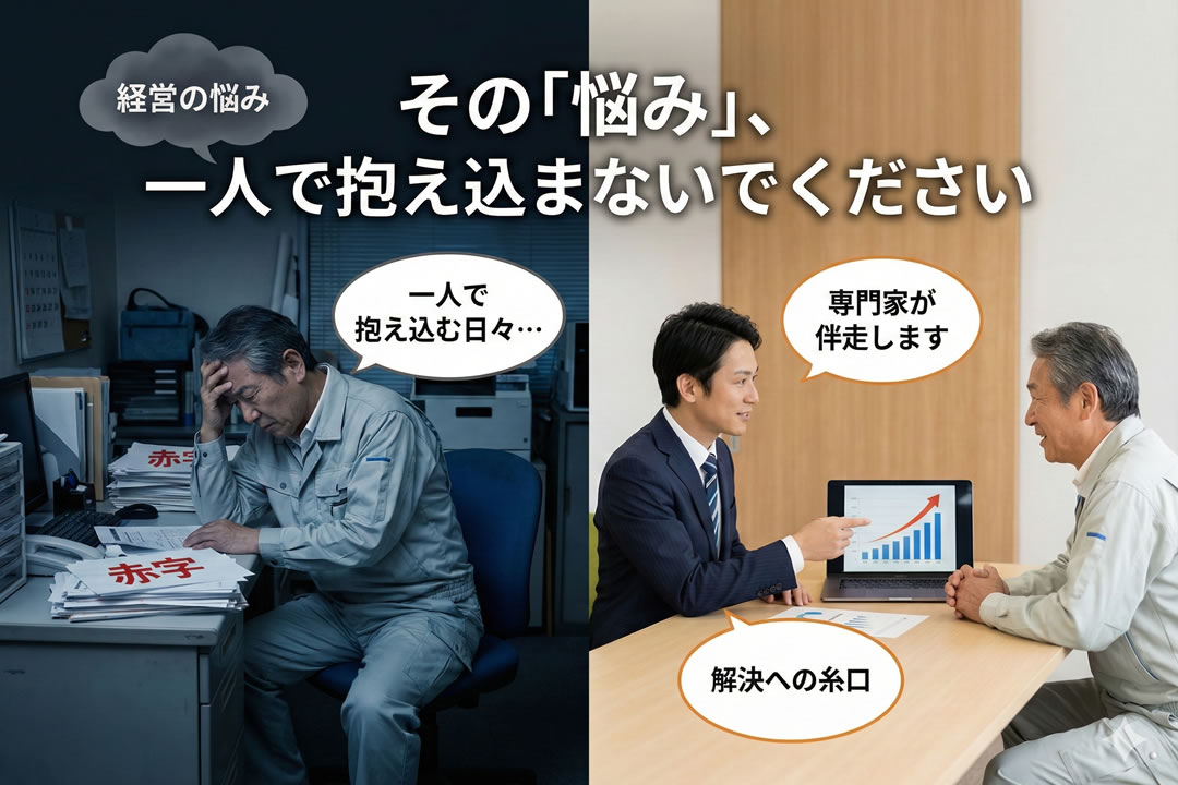 その「悩み」、一人で抱え込まないでください