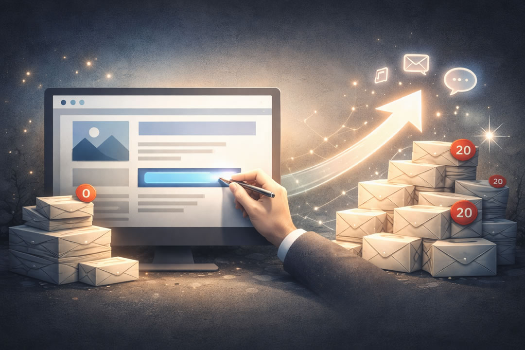 問い合わせゼロが月20件に。社長が変えたのは、たった1行だった