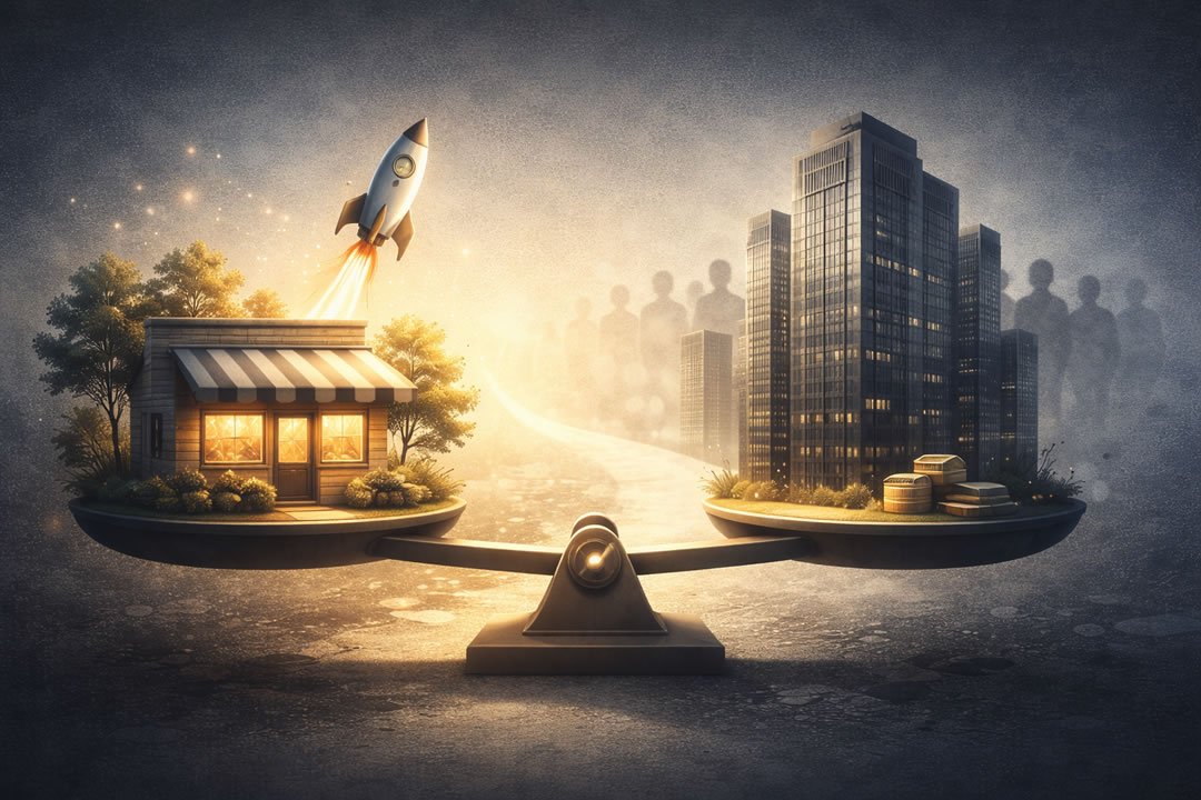 中小企業に、大企業が絶対に勝てない理由