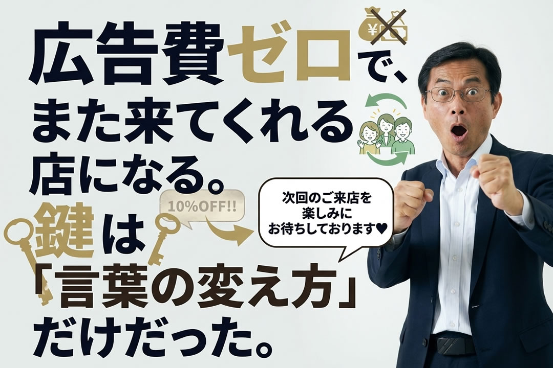 鍵は「言葉の変え方」だけだった。